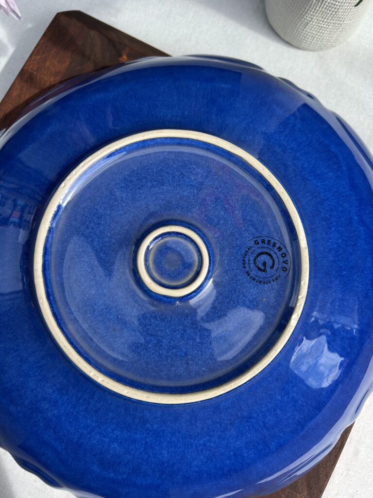 Saladeschaal uit Portugal 40⌀ Marine Blauw - Afbeelding 4