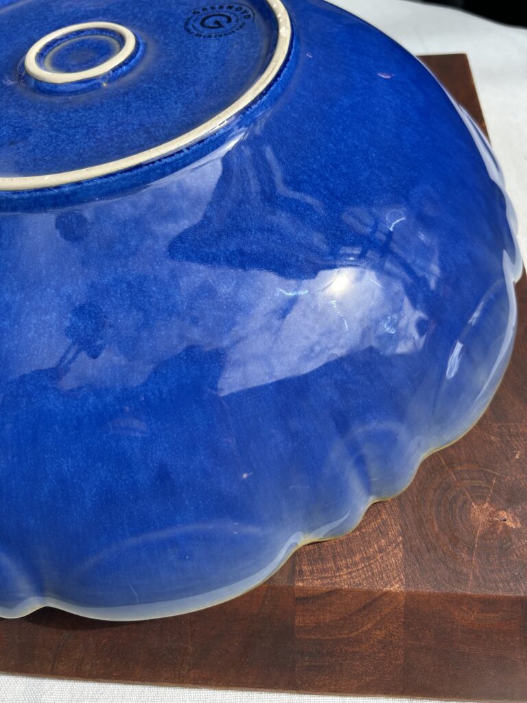 Saladeschaal uit Portugal 40⌀ Marine Blauw - Afbeelding 5