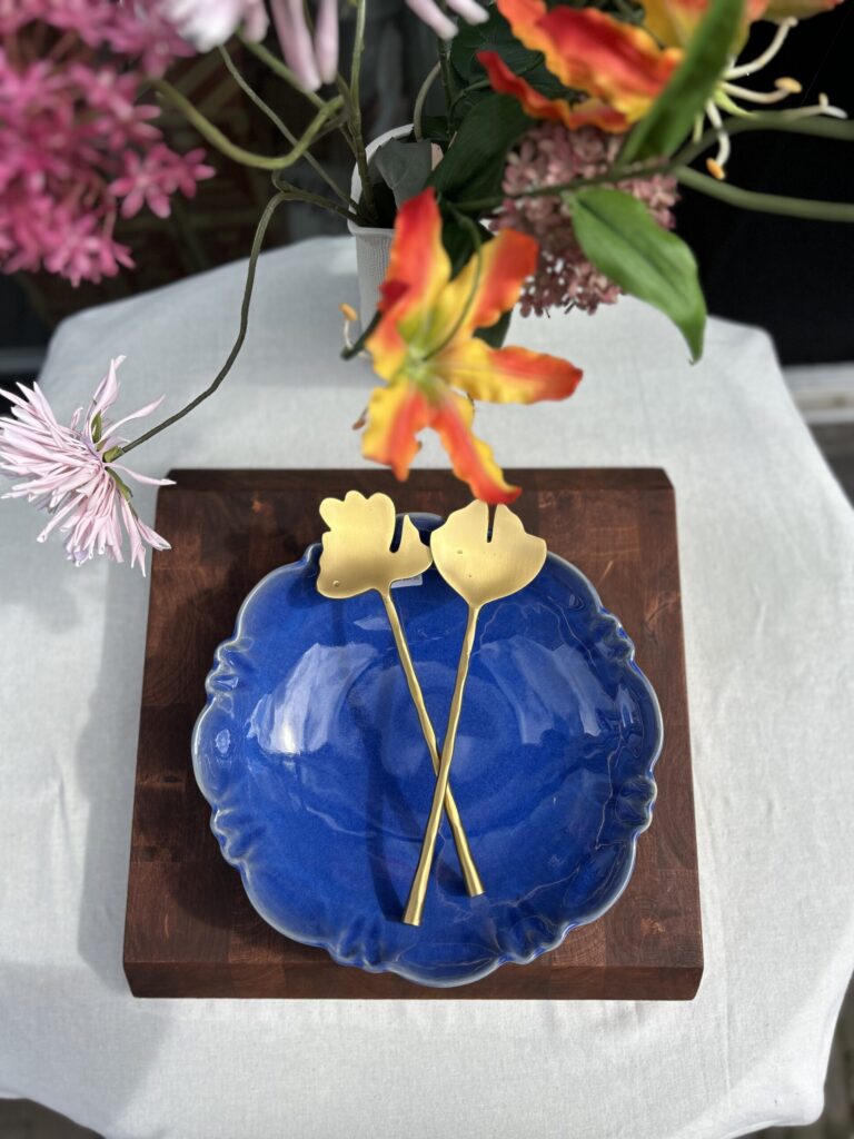 Saladeschaal uit Portugal 40⌀ Marine Blauw - Afbeelding 6
