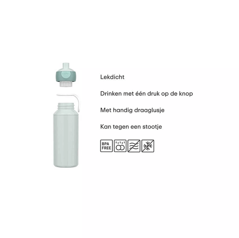 Mepal Drinkfles Pop up 300 ml limoen - Afbeelding 2