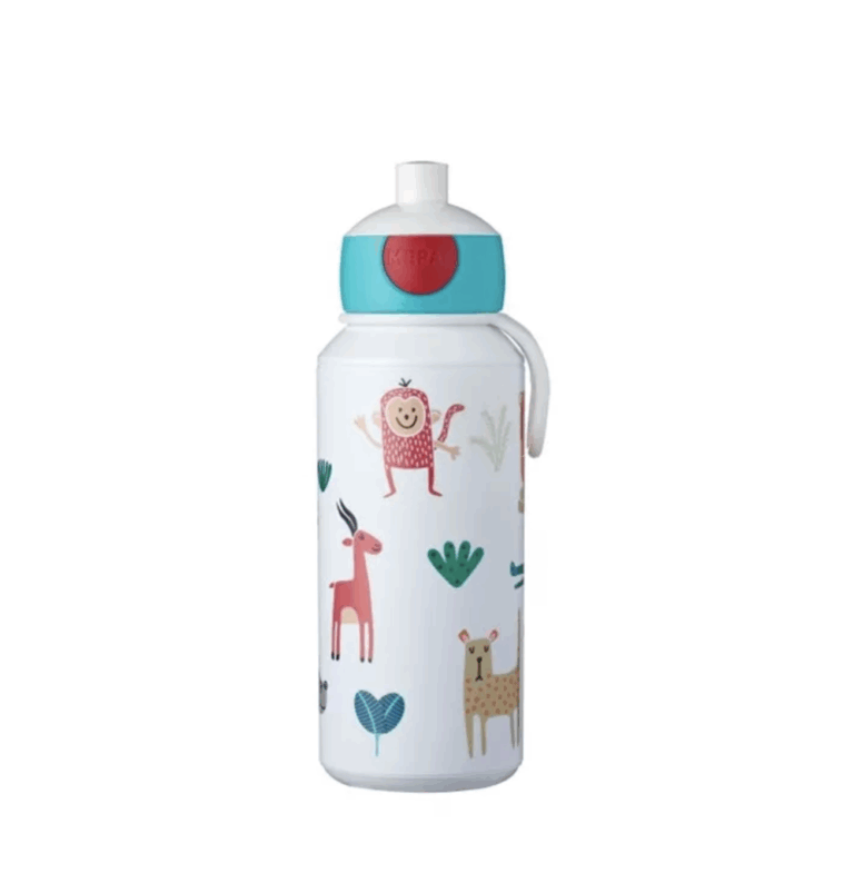Mepal Drinkfles PopUp 400 ml Animal Friends