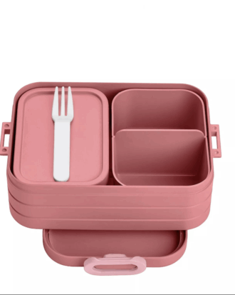 Mepal Lunchbox Break Midi Mauve set