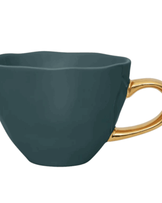 UNC tea cup blue green