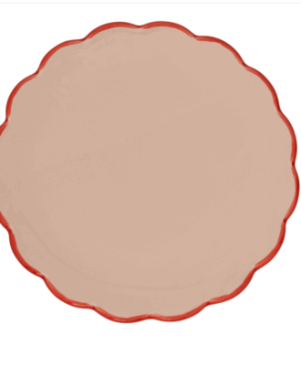 UNC plate sculpted old pink