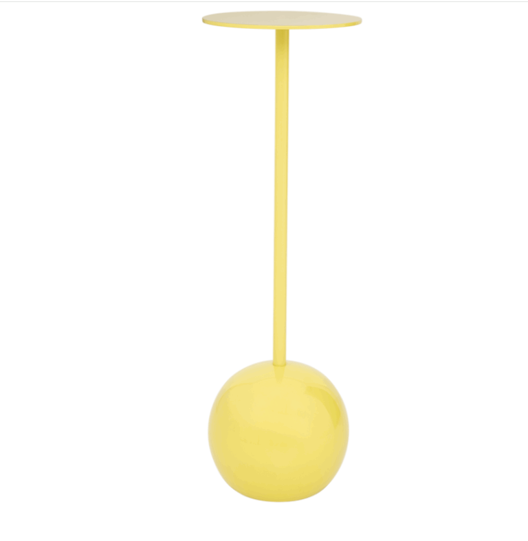 UNC bijzettafel geel