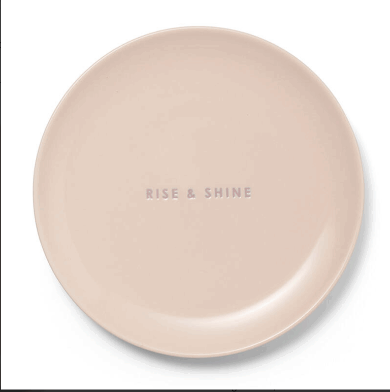 Vondels bord 22Ø Rise & Shine (pre-order Levering vanaf 25-09-2025)