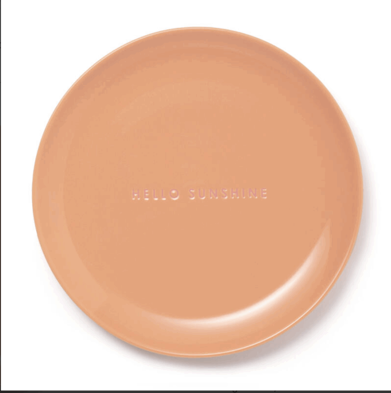 Vondels bord 22Ø Hello Sunshine (pre-order Levering vanaf 25-09-2025)