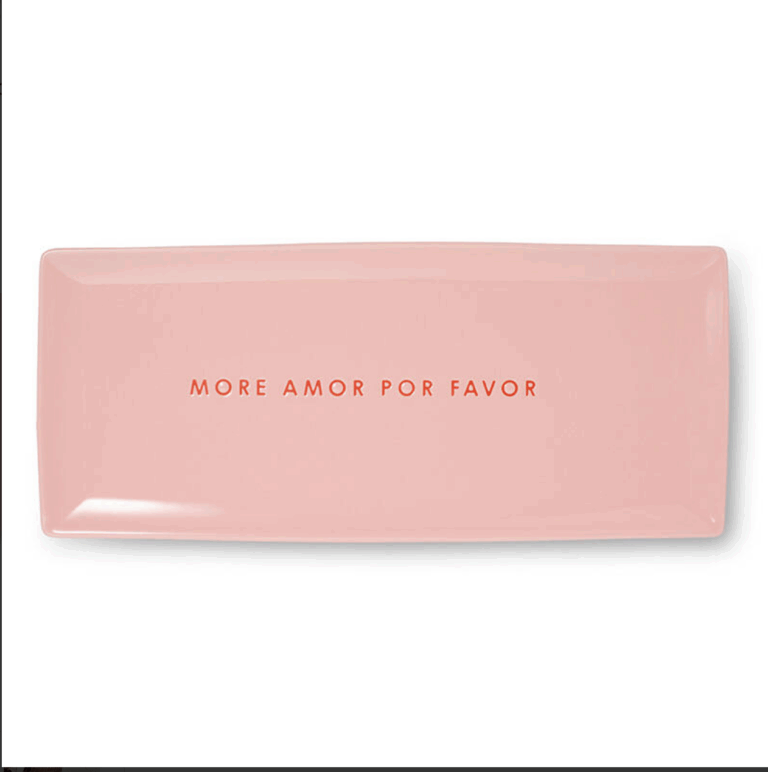 Vondels schaal 35x15 More Amore Por Favor (pre-order Levering vanaf 25-09-2025)