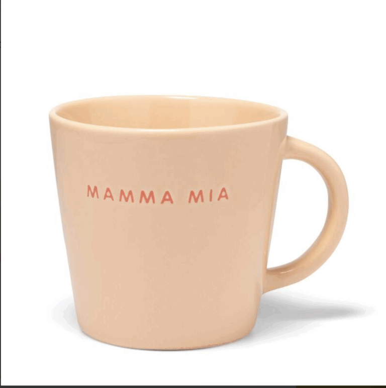 Vondels Koffie Mok 250ml Mamma Mia (pre-order Levering vanaf 25-09-2025)