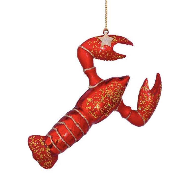 Vondels Lobster Ornament 14 cm (pre-order Levering vanaf 25-09-2025) - Afbeelding 4