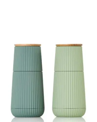 AdHoc peper- en zoutmolen Scape groen