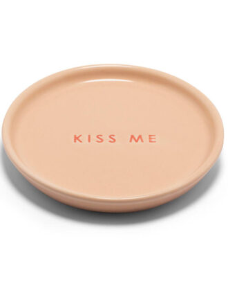 Vondels bordje 8,5cm kiss me