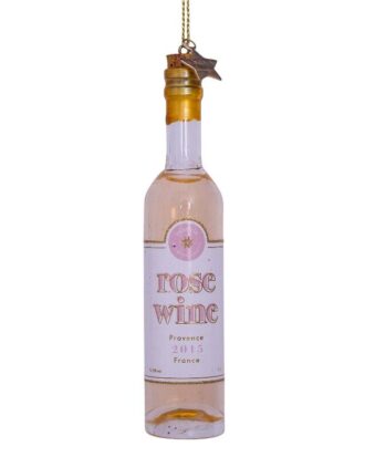 Vondels Ornament rose wijnfles