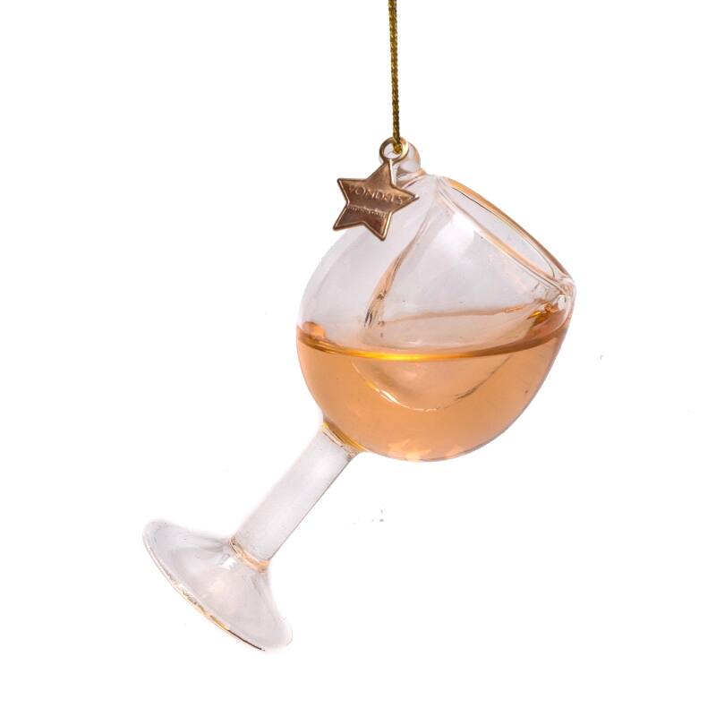 Vondels Ornament wijnglas rose